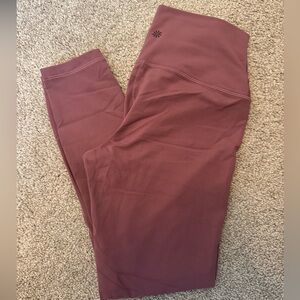 Athleta Mauve 7/8 Leggings